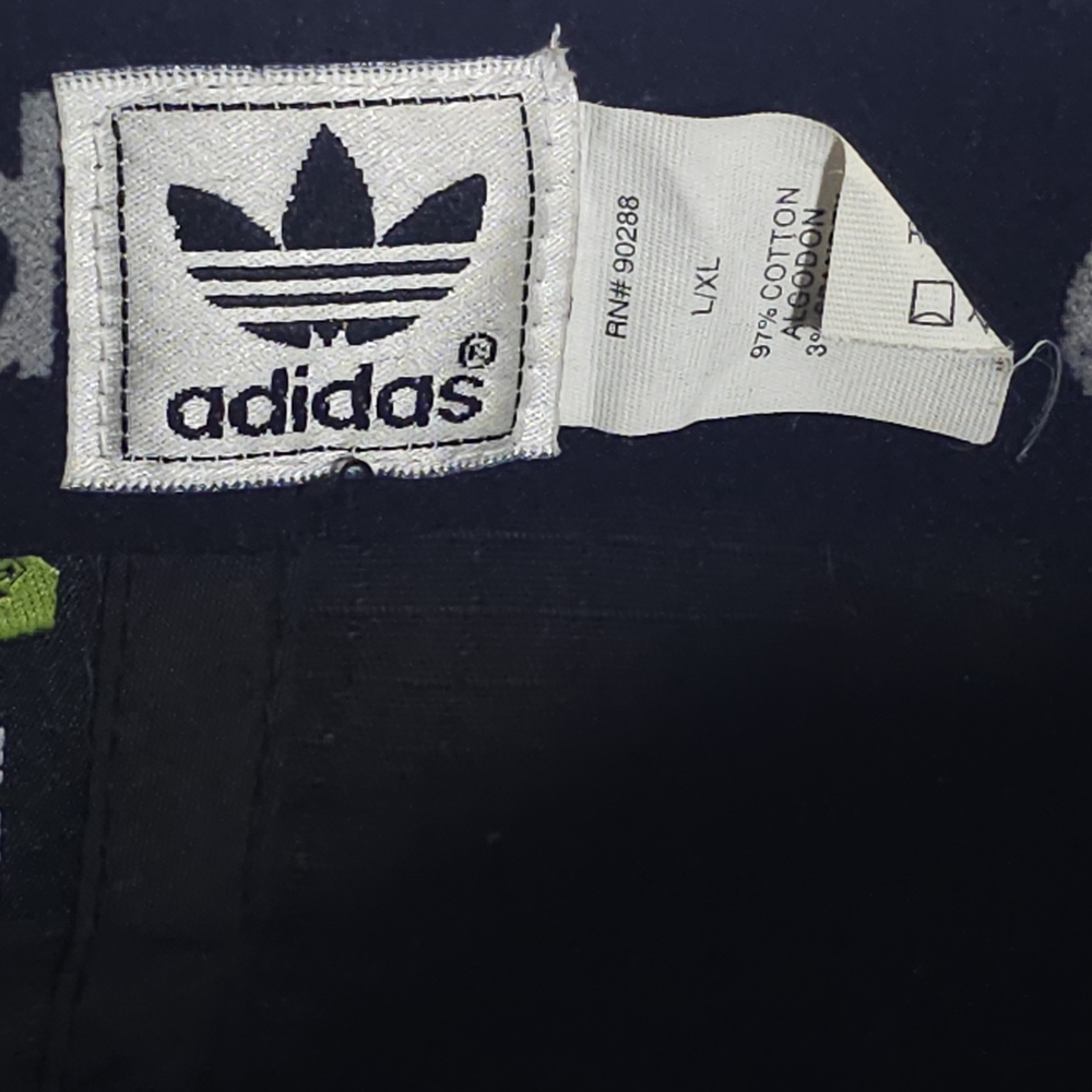 Adidas Vintage 2002 Trefoil Ripstop Military Cadet Cap Men's LG\XL - Picture 10 of 10